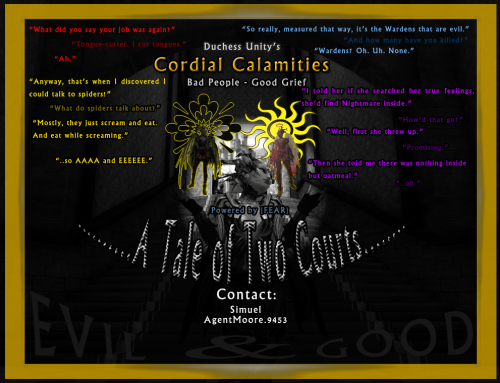 All of the 2019-2020 Cordial Calamities event ads!