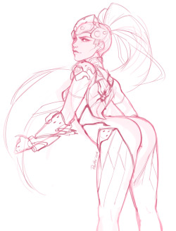 prettio:  Work in progress I’m alredy a bit tired of so many details on her outfit x_x I’m not used to draw such detailed armor, this is being like a har exercise for me right now lol (That’s good) I’m enjoying a lot this game, probably I will