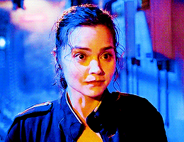 sebastanstian:  Clara Oswald + season 7 + blue 