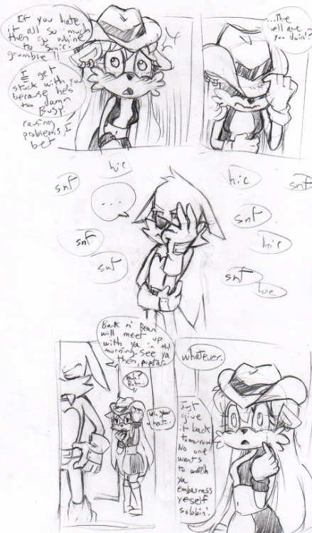 Context.Because I just couldn’t stop at writing stupid fanfiction, have a bunch of rough doodle comi