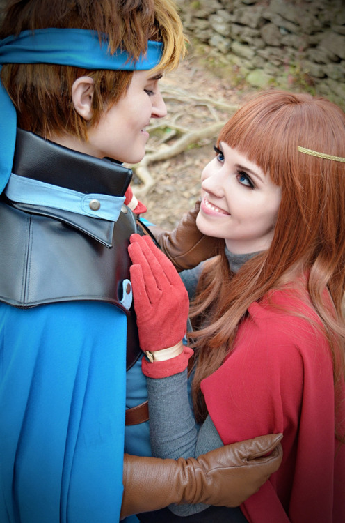 This photoshoot made me incredibly happy! I love this couple! Odessa is @metaphorescent. Flik cospla