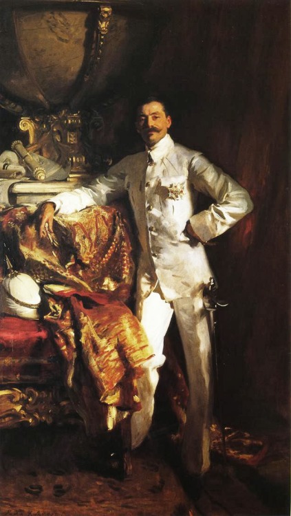 stripedhosenrubyslippers:                          John Singer Sargent - 1856 - 1925Sargent is not r