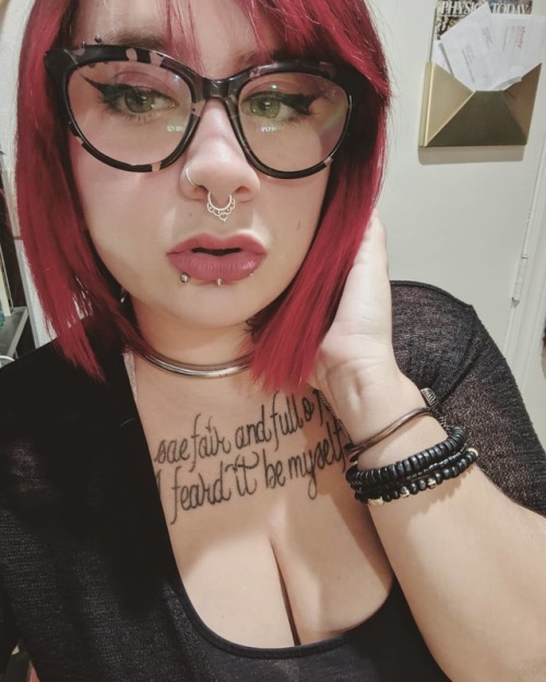 Finally up and about after a week of being super sick! Also in love with this new dye job. w