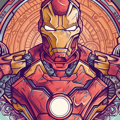 thecomicartblog:  Iron Man vs Ultron by Juan Manuel Orozco // portfolio // Follow.
