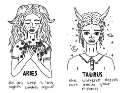 healingx:  izzieanne:zodiac doodles (february) - enlarge the images for better quality  no this is so accurate agian what the fuck