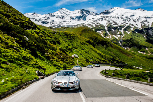 mercedesbenz:  Feel the Difference 2015 Diary - Day 3Yesterday the SLR. CLUB set off towards Kitzbühel. In good cheer, the participants savoured the drive along a fantastic route featuring a wealth of panoramic mountain scenery, while enjoying the ultimat