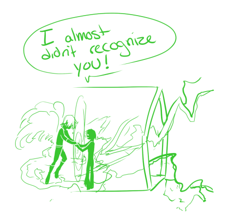 silvermoonphantom:In the moments before he blacked out, Danny could see what he could become. Even a