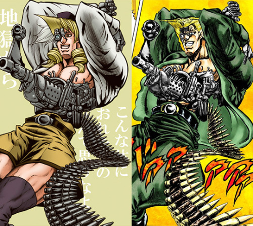 porunareff: I found a JJBA x Madoka Magica parody doujinshi and I’m dying [x]