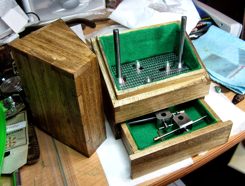 The Joy of Precision - Made a custom storage box for my home made...
