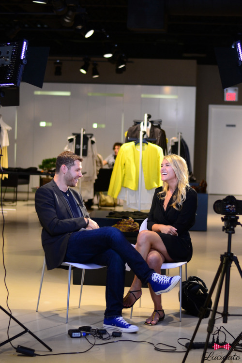 On the scene… TIFF 2013 Red Carpet Trend Preview with Matt Schichter (@schichter) &Andie 