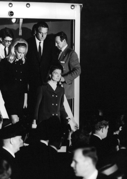thekennedyclan:1968, Joan, Jackie &amp; Sarge after Bobby’s death