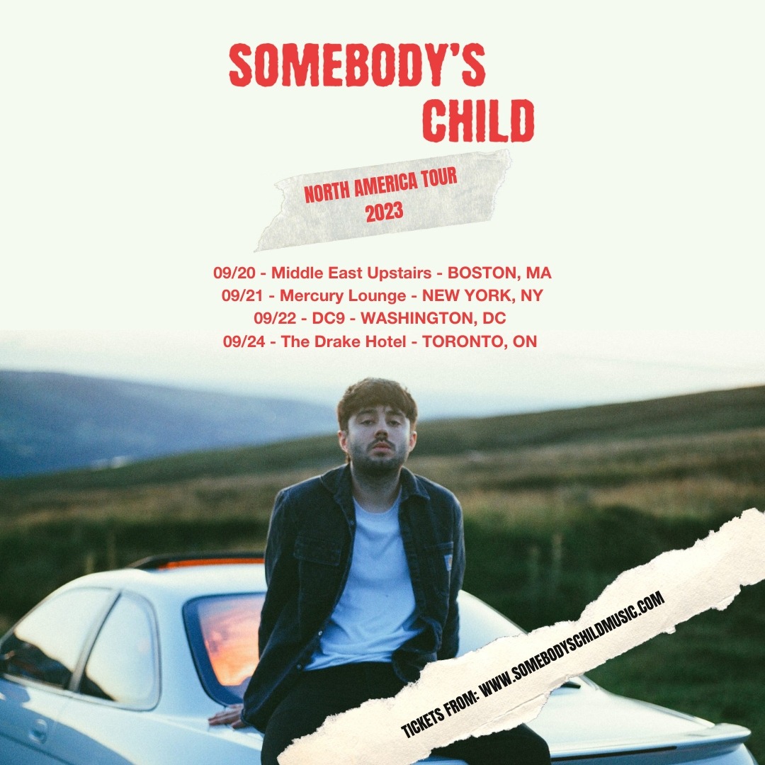 Somebody’s Child will perform a small headline tour of North America in September 2023 following on from a successful trip to SXSW.
Tickets are available from http://www.somebodyschildmusic.com