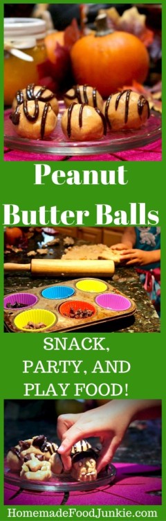 (via Peanut Butter Balls - Homemade Food Junkie)