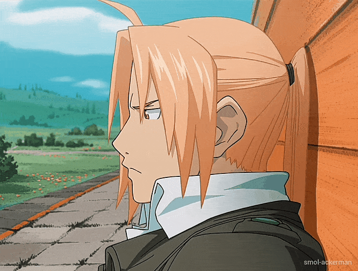 smol-ackerman:EDWARD ELRIC 🧡FULLMETAL ALCHEMIST: BROTHERHOOD Ep. 64