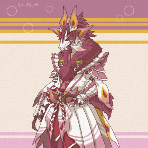 Mizutsune in Mizutune armor