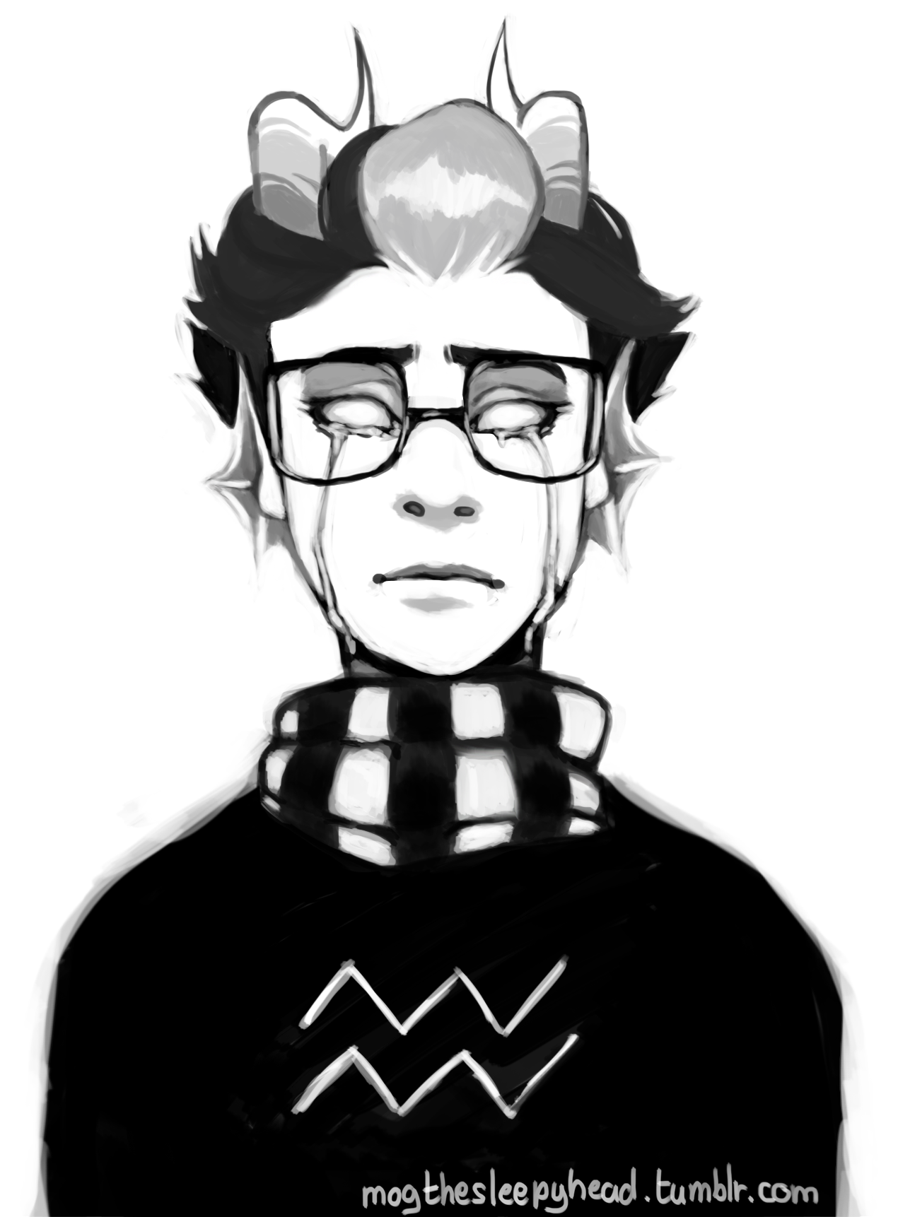 twistedrainbows8908:  mogthesleepyhead:  &gt; Eridan: Apologize.   Damnit now