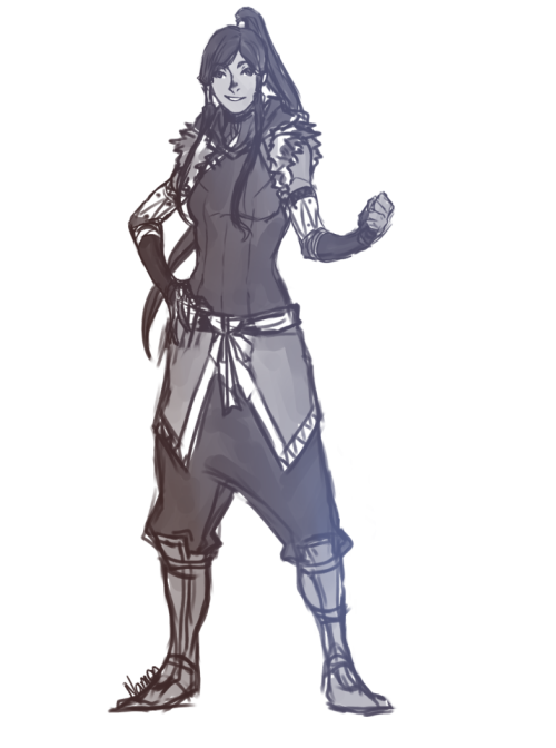 nam-on:  Older Korra ?! 
