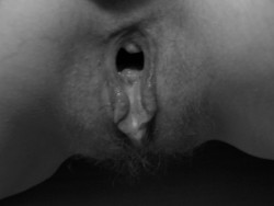 escapedfrommyself:  My wet juicy hole after taking a pounding. It wants more!! ~ B 