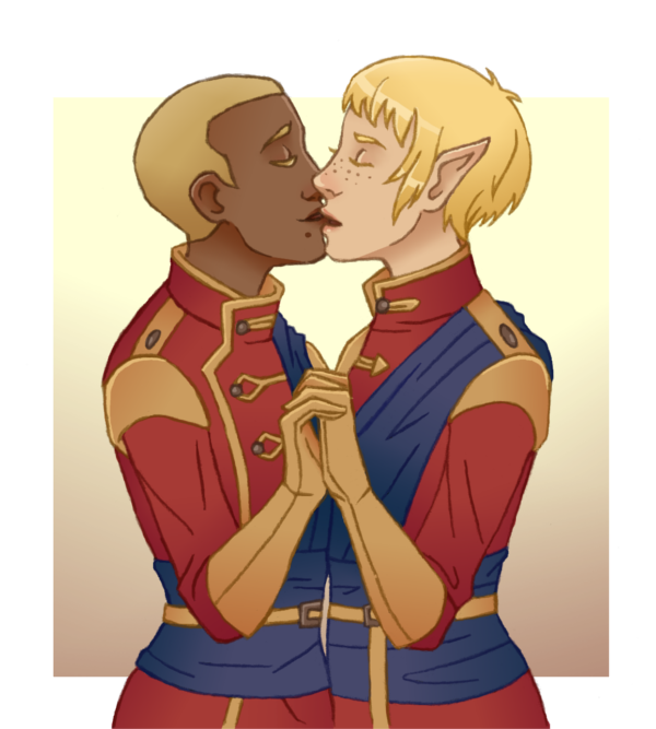 valroyeauxwithcheese:“Sera? Dance with me.”