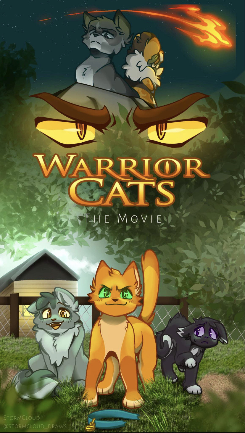 Old) Fan-made Warrior Cats Movie Poster by HraefnArts on DeviantArt