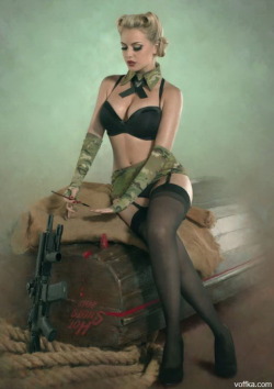 girlandguns:  Girl With Gun  http://girls-andguns.blogspot.com/