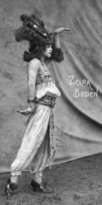  Zelda Boden, circus performer in the 1910’s-1920’s