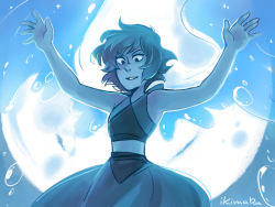 loved Lapis in that episode! 💙  (this was commissioned by thebasicartprincess!)