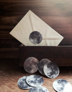 littlealienproducts:  Full Moon Sticker Set