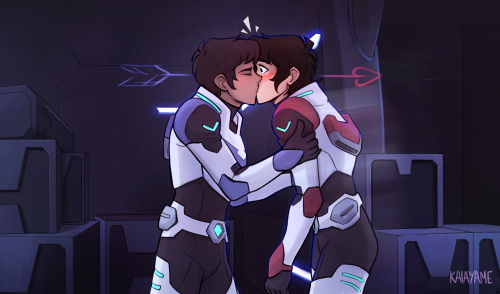 kaiayame:  reached into my folder of old klance wips &amp; decided to finish this, because what was 