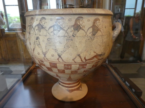 Capitoline Museums - The Aristonothos krater * Caere, 2nd century BCERome, August 2, 2019