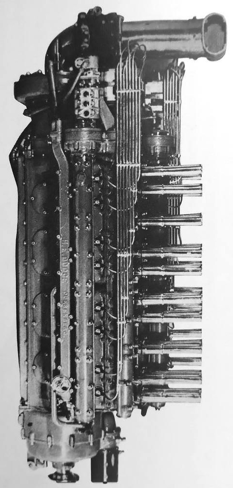enginedynamicsinc:  1923 Duesenberg W - 24 Marine Engine. 623 ci ,( 10.2 L ) The