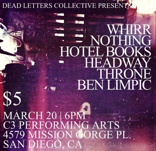 I&rsquo;m throwing this show with Cam from Hotel Books in a couple weeks, come out and support becau