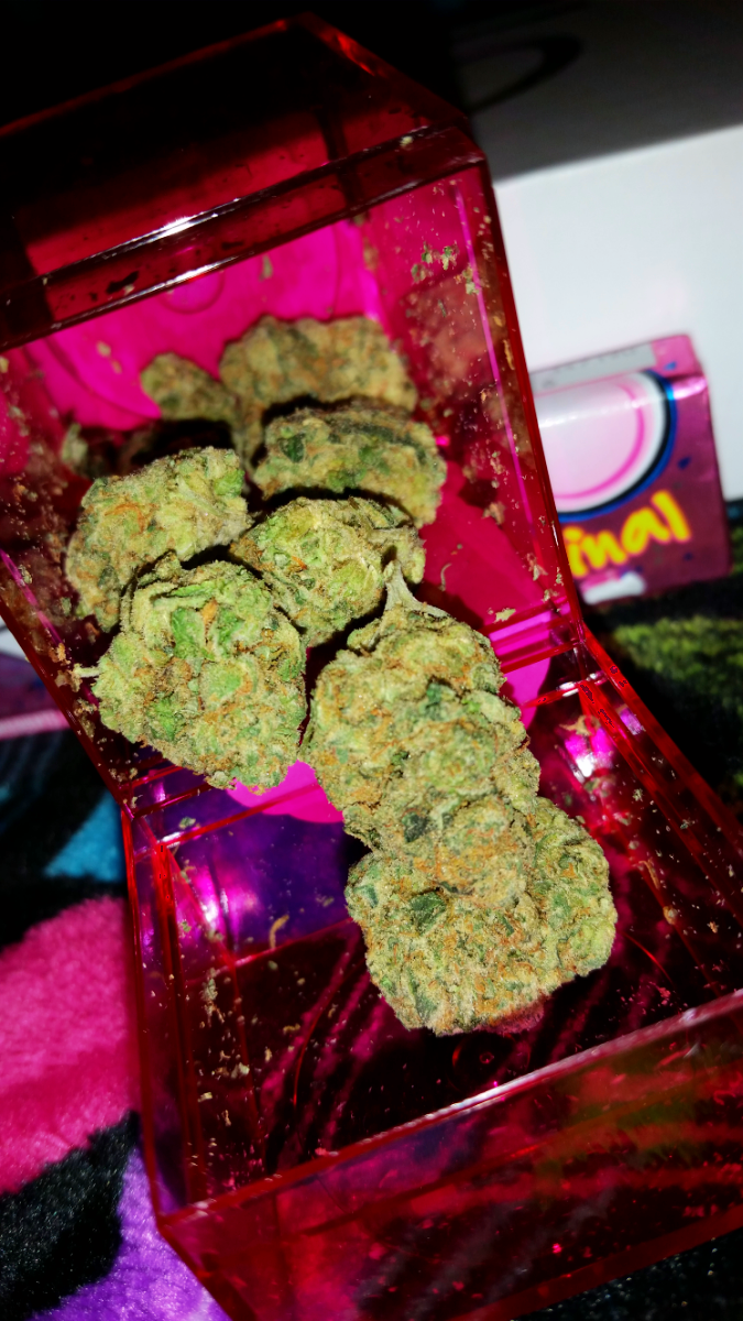 your-brain-on-emdma:  Sooo gorgeous!  Bubble yum strain. 💕🍬