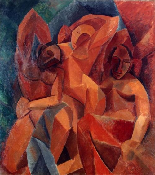 Pablo Picasso, &ldquo;Three Women&rdquo;, 1908, Oil on canvas, 200 x 178 cm, The State Hermi