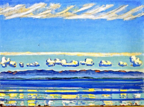 tierradentro: “On Lake Geneva”, 1908, Ferdinand Hodler.