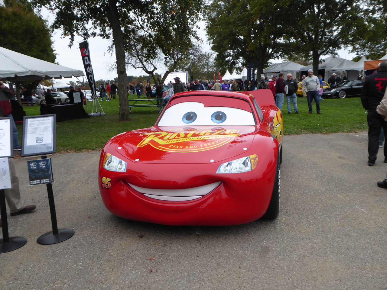 From Cruise-ins to Concours — Lightning McQueen IRL