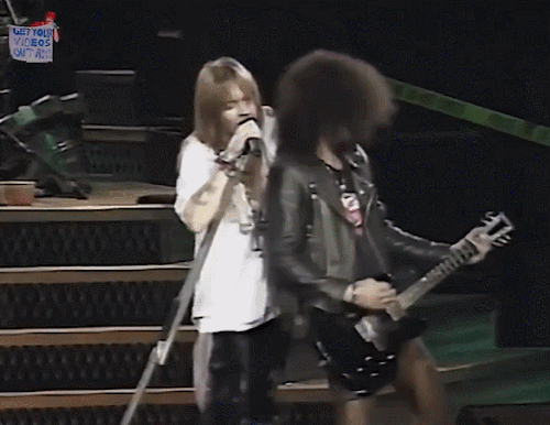 Axl & Slash “Bad Obsession”, Noblesville Indiana, 1991