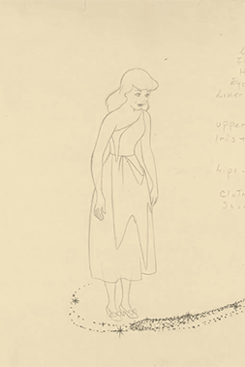 the-disney-delete:the-disney-elite:Marc Davis’ stunning pencil animation for Disney’s  Cinderella(19