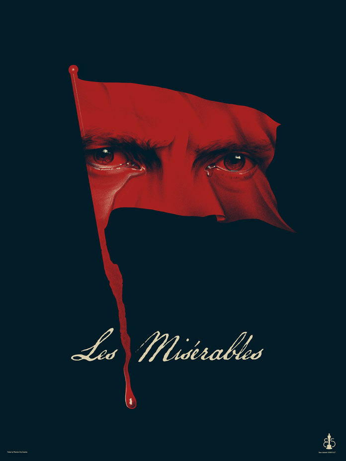 thepostermovement:  Les Miserables by Phantom City Creative