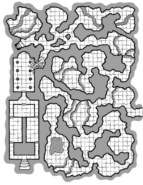 Megadungeon level 4 (map #38)40 more rooms of megadungeon goodness are here! As always, you can snag