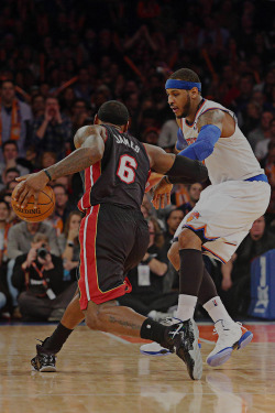 fyeahbballplayers:  LBJ x Melo; 