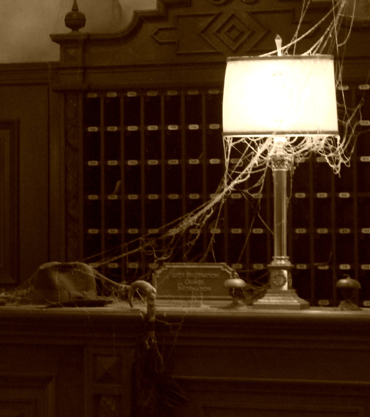 justlikedisney:  Don’t forget to check in… - Inside the Tower of Terror ϟ  