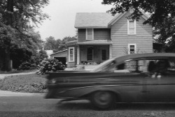 tamburina:  Joseph Szabo, Hometown, 1973   Every scent, sound, and change in the road.