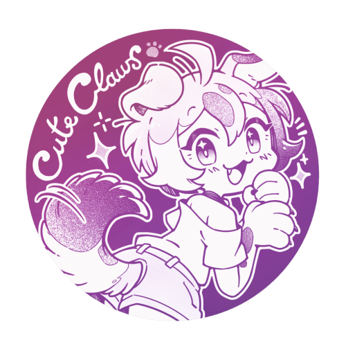 Bonnie and Neriah button designs for Cute Claws 2′s new version of the goodies set!