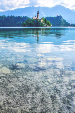 damnedwonderland:  Lake Bled by Oksana Vashchuk