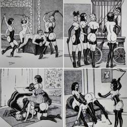 pittprickel: 4 x Gouky, Paris, 1930s so far, more to come soon  #vintageart #vintagefemdom #vintagefetish #bdsm #bdsmrp #eroticart #bdsmart #bootfetish #bootworship #spanking #submissivemale #slaveboy #lezdom #lesbiandomination #bdsm #bdsmrp #eroticart