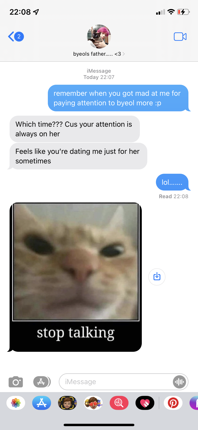 Daily Texts With Bf!san