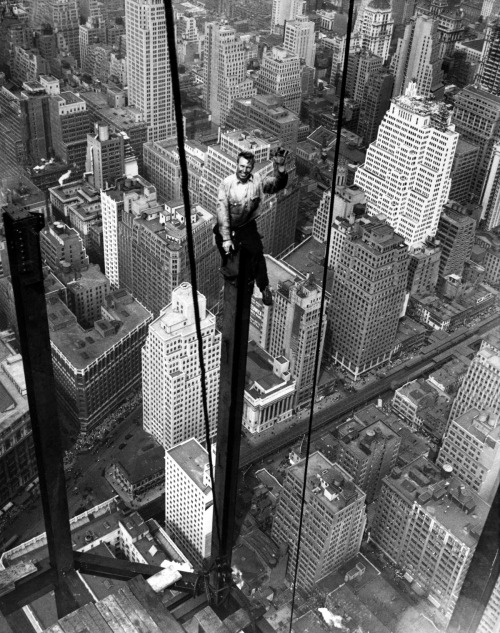 Constructing the Empire State Building, 1930s. porn pictures