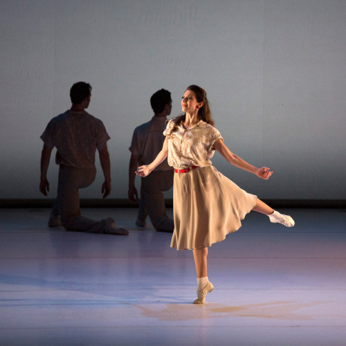 Luciana Paris in Company B, American Ballet Theatre, October 2015. © Rosalie O’Connor.Paul Taylor’s 