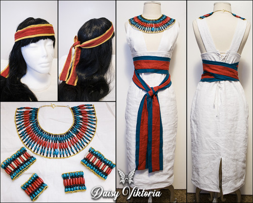 Ancient Egyptian fashions by Daisy Viktoria